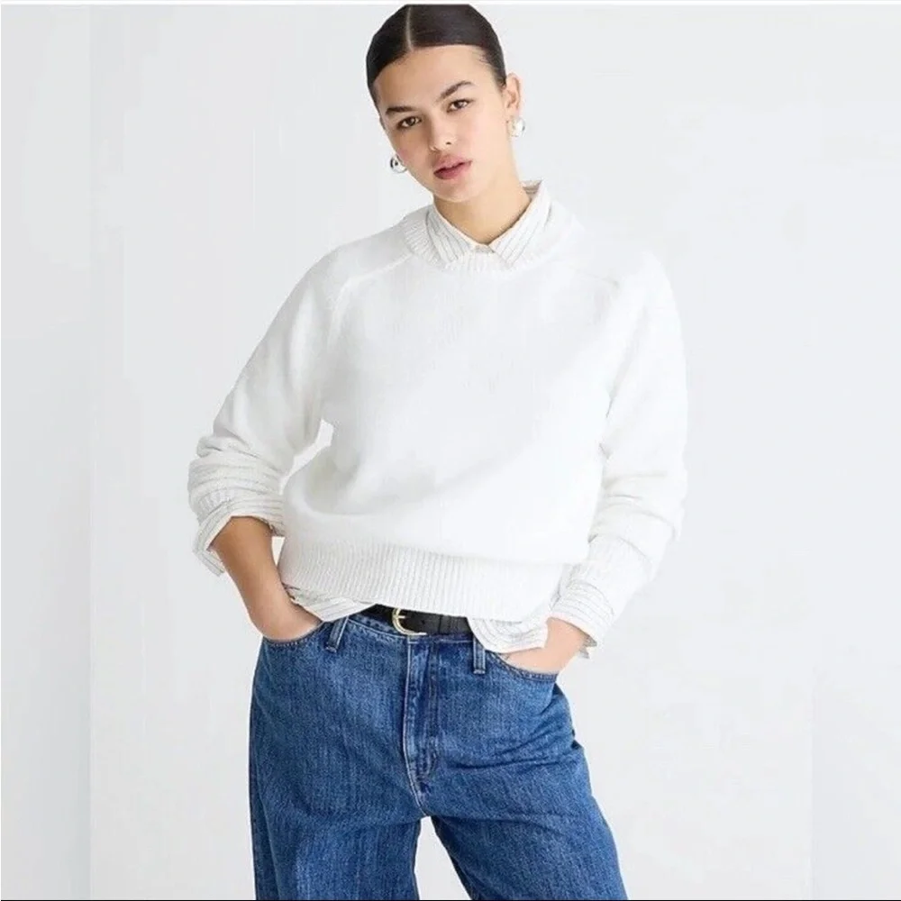 J.Crew Relaxed pullover sweater New Size 3X